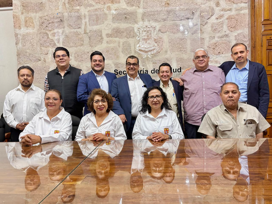 Reunión con el Secretario de Salud de Michoacán y el Titular del IMSS-Bienestar