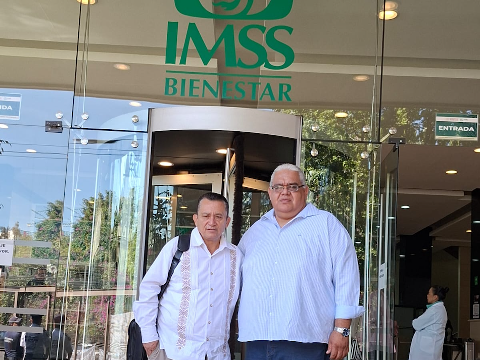 Reunión de trabajo en el IMSS Bienestar, Ciudad de México